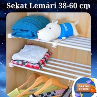 Flexible Wardrobe Divider Extendable Cabinet Shelf Divider