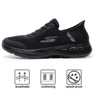 Go Walk Arch Fit Slip-On Athletic Shoes, Men's Running, Training, Casual Walking 216258-BBK