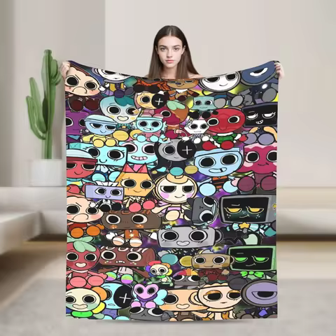 Super Soft Knitted Throw Blankets for Bedding Couch Bedspread Dandys World Vee Shelly Goob Gigi Flee
