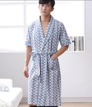 baju tidur kimono pria dewasa kaos tebal import