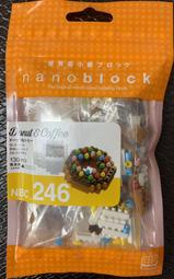 Kawada Nanoblock 日本河田積木 Donuts &amp; Coffee  甜甜圈 &amp; 咖啡 NBC-246