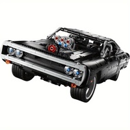 🎊ส่งภายใน24ชม🎊Fast and Furious Dodge Charger ใช้งานร่วมกับ LEGO Brick Block รุ่น 1:1 (1077 ชิ้น) ของ