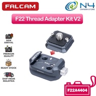 FALCAM F22 ADAPTER PLATE AND BASE 1/4 THREAD V2 F22A4404 / F22A4403
