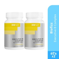 BIOFIZZ Executive B Complex Film Coated Tablet 60's x2 - Supplement, Tablet , Vitamin B Nutriliv Hea