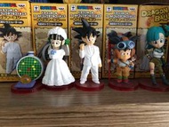 一set 5隻 WCF悟空結婚公仔不散放
