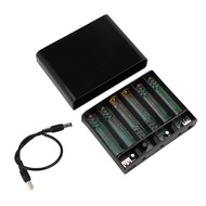 5V 9V 12V Output 6x 18650 Battery UPS Uninterrupted Power Supply DIY Power Bank Box for House Router