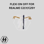 TOMBOL Flexible Power Button Realme C21Y/C25Y Flexible Cable On Off Button Switch