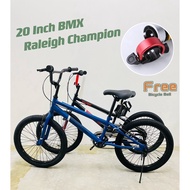 🔥READY STOCK &amp; SIAP SETTING🔥20" 20Inch BMX Bike - RALEIGH CHAMPION / Bicycle BMX / BMX basikal / BMX Bike