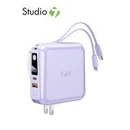 พาวเวอร์แบงค์ FOX 15000 mAh LED Display 2-in-1 Cable W1501 by Studio7