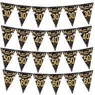 30th 40th 50th 60th 70th Birthday Decorations Door Banner Happy Birthday Banner Birthday Party Decor