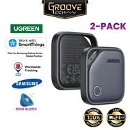 UGREEN Smart Finder AirTag 2-Pack Bluetooth Tracker Security SmartTag GPS Alarm Locator Samsung Smar
