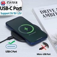 CHINK Wireless Charger, Fast Charging Mini Charger Pad,  Induction Type-C Ports 30W Wireless Chargin