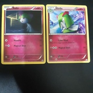 Pokemon Card TCG : Ralts 52/98 & Kirlia 53/98 Set-2cards (NON HOLO Pokemon Card