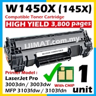 HP 145A W1450A Compatible Toner 3001dw 3002dn 3002dw 3003dn 3002dw 3003dw 3004dn 3101fdw 3102fdw 310