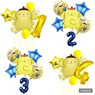 Sanrio Number PomPomPurin Balloon Package Number Balloon