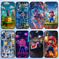 【C+8】Mario cartoon anime for Huawei Nova 3 2 Lite 2i 3i 5i 4E TPU soft black protective case