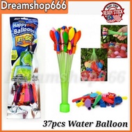 37pcs refill magic ballon water kid toy/ water ballon party/ballon air mainan budak