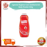 Agnesia Hygiene Care Antibacterial Body Powder 100g [ Bedak Talcum ]