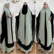 Zahra- Aje Zas - Jumbo Syar'I Robe Dress Code-Imana Matt Ceruty Dress for Adults