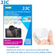 JJC Tempered Glass LCD Screen Protector for Sony FX30 FX3 a7C a7SIII ZV1 a9II a7SII a7II a7RII ILCE-