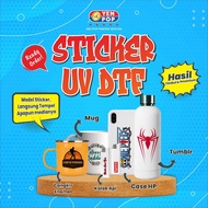 DTF UV Meter Sticker