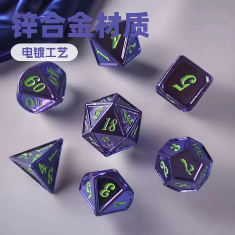 DND Dice Set for Dungeons & Dragons TRPG COC Cthulhu Mythos Polyhedral Dice for Tabletop Role Playin