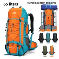 65L Hiking Bag Outdoor Travel Backpack Men Women Hiking Backpack Multifunctional Backpack