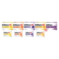 DIFFLAM AB SORE THROAT LOZENGES ( DIFFLAM AB LEMON/ ORANGE/ BLACKCURRANT/ HONEY LEMON/ DIFFLAM HEXTR