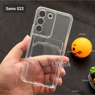 Samsung S22 Plus Samsung S22 Ultra Clear Card Slot Clear Card Case Samsung S22 Plus Samsung S22 Ultr