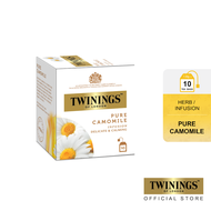 [แพ็ค 10 ซอง] ทไวนิงส์ มินิ เพียว คาโมมาย ชนิดซอง 1 กรัม แพ็ค 10 ซอง Twinings Pure Camomile 1 g. Pack 10 Tea Bags