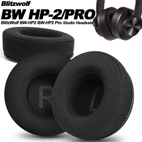 BlitzWolf BW-HP2 BW-HP2 Pro Earphone pads replacement Earpads headphones cloth Memory Covers Sponge