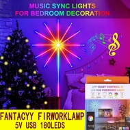 5v Phantom Fireworks Light usb Low Voltage led Decorative Fireworks Light with Bluetooth Voice Contr