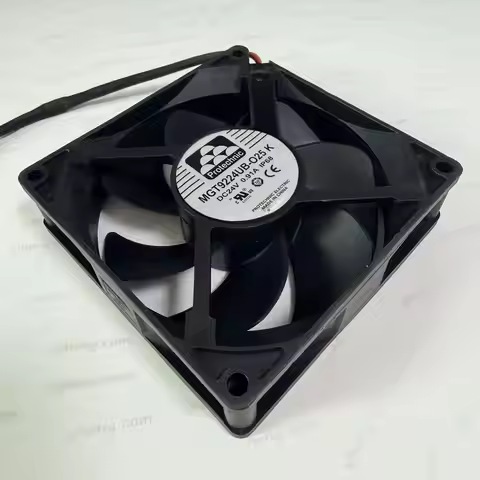 Magic MGT9224UB-O25K IP68 waterproof Server Cooling Fan DC 24V 0.91A 90X90X25mm 4-Wire