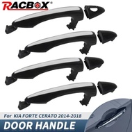 4pcs Outer Exterior Door Handles For Kia Forte Cerato 2014-2018 82652A7030 82651A7020 Front Rear Lef