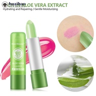 HUAIHAO Aloe Vera Color-Changing Lipstick Long-Lasting Moisturizing Temperature-Activated Lip Balm F
