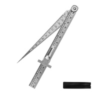Gap Gauge Steel Straight Ruler Stainless Steel Feeler Gauge Taper Gauge Wedge Gauge Taper Gauge Inne