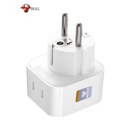 travel adapter adapter Bull Travel Abroad EU Power Conversion Poland Finland Plug German Standard to