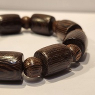 Pillar wood feng shui bracelet