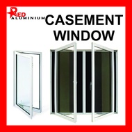 W2 ALUMINIUM CASEMENT WINDOW 4' X 4'