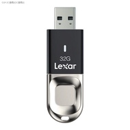 ดิสก์ Lexar U 32G/64/128G USB3.0ความเร็วสูงแฟลชดิสก์การเข้ารหัสอย่างมืออาชีพการระบุลายนิ้วมือธุรกิจโ