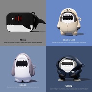 Shark Cute Airpods Case Protection Airpods 4 Case Cute AirPods Pro 2 Case Silicone Airpods Gen3 Case