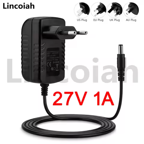 27V 1A 0.5A Power Supply AC/DC Adapter Charger for Bissell K12S270050U PN: 161-0982 1610982