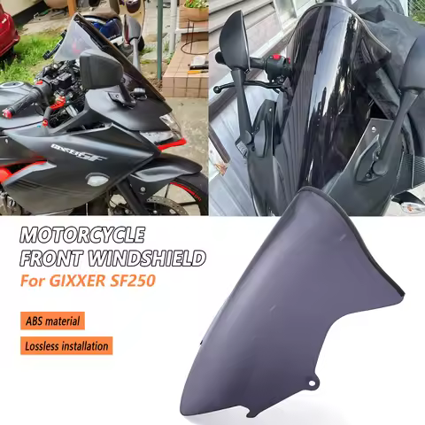 For GIXXER SF250 GIXXER 250 SF 250SF GIXXER250SF Motorcycle Air Deflector Protector Front Windshield