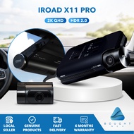 IROAD X11 Pro -  2K Front & Rear Dash Cam Car Camera | Wi-Fi & App | Parking & Event Recording
