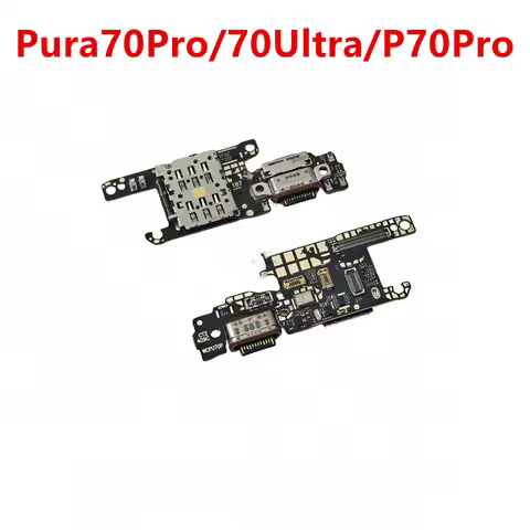 For Huawei P60 P70 P80 Pro Pura 70 80 Ultra USB Charging Plug SIM Card Reader Slot Microphone Charge