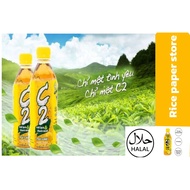 1 bottle C2 green tea lemon flavor 355ml - C2绿茶柠檬味355ml - Trà xanh C2 hương chanh 355ml