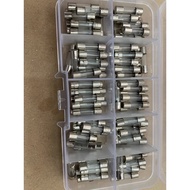Glass fuse F0.3A F0.5A F1A F2A F3A F5A F8A F10A F15A F20A