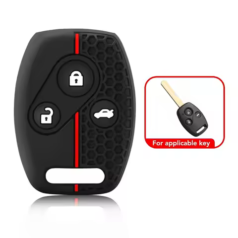 For Honda Accord 7 Jazz FRV Civic CR-V 2008 Crz Insight Fit SRV Chord 7 Gr8 150R Silicone Car Key Ca