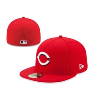 MLB Cincinnati Reds fitted hat men women cap full closed caps sports embroidery hats P81K