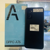 Oppo A76 ram 6/128 garansi resmi second